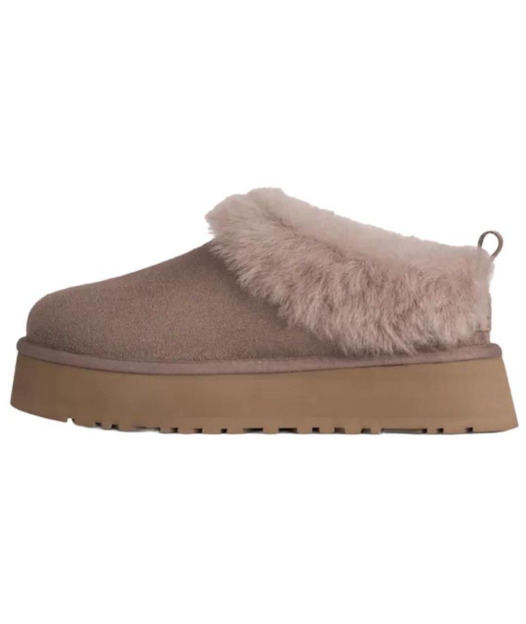 UGG Коричневые замшевые мюли, фото 2