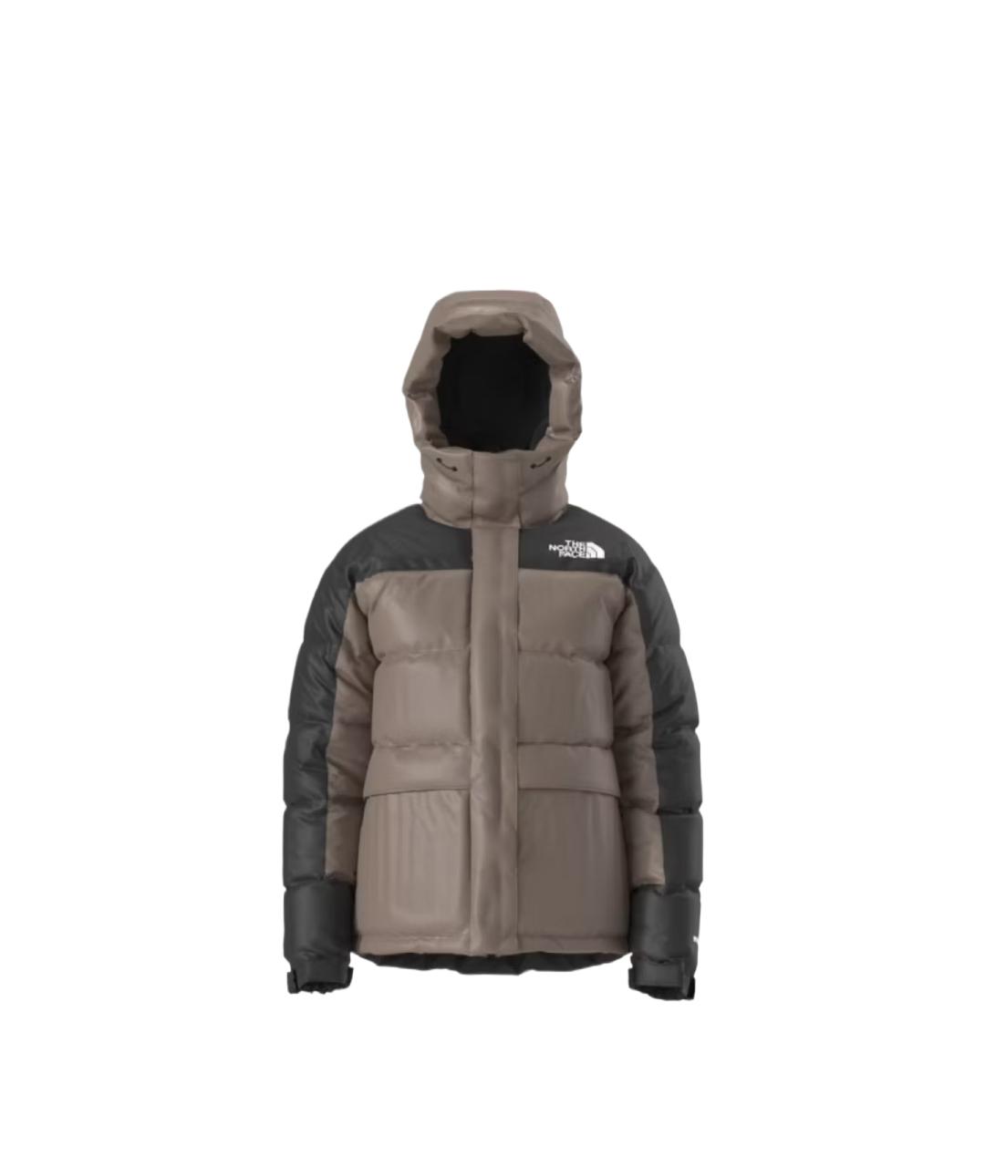 THE NORTH FACE Коричневый пуховик, фото 3