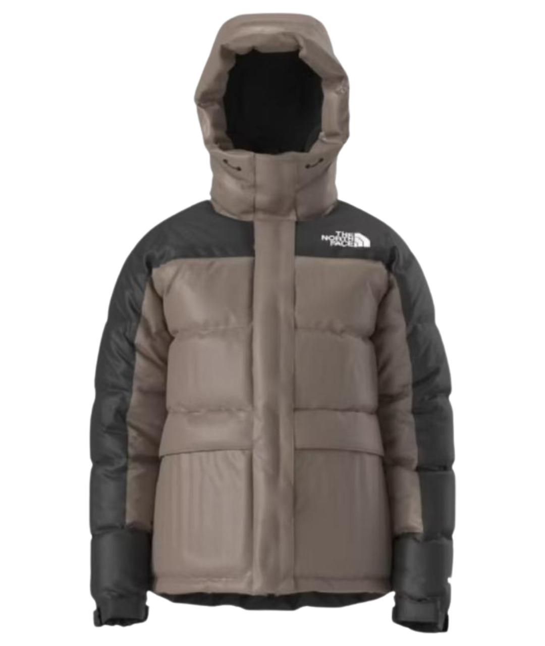THE NORTH FACE Коричневый пуховик, фото 1