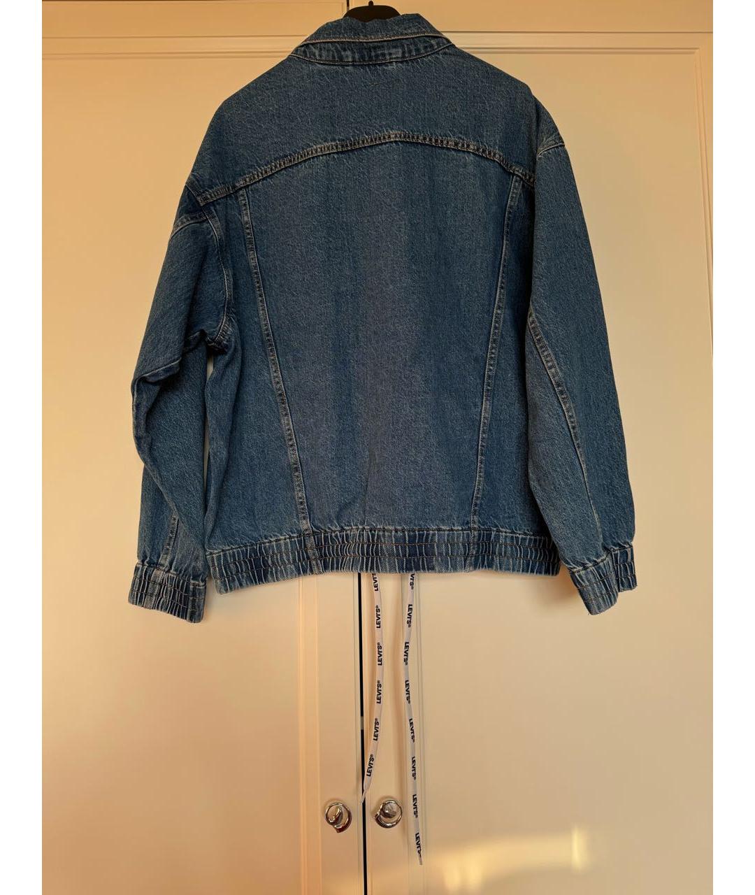 LEVI'S Синяя деним куртка, фото 3