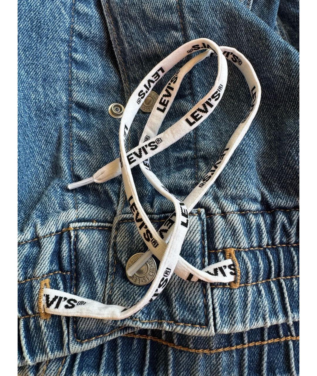LEVI'S Синяя деним куртка, фото 5
