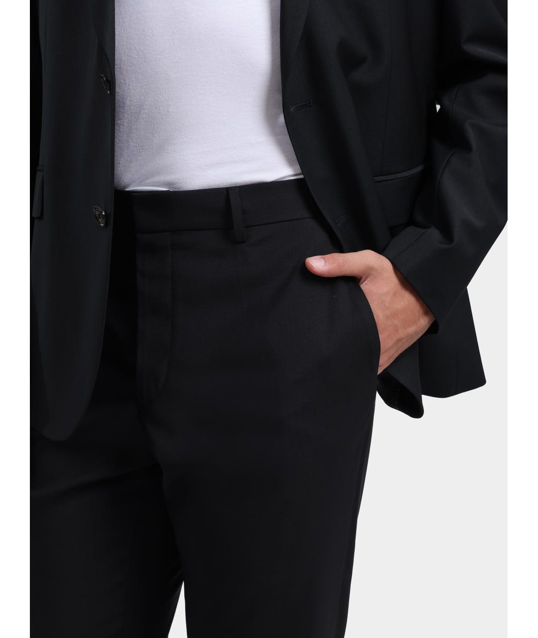 HUGO BOSS Черные повседневные брюки, фото 4
