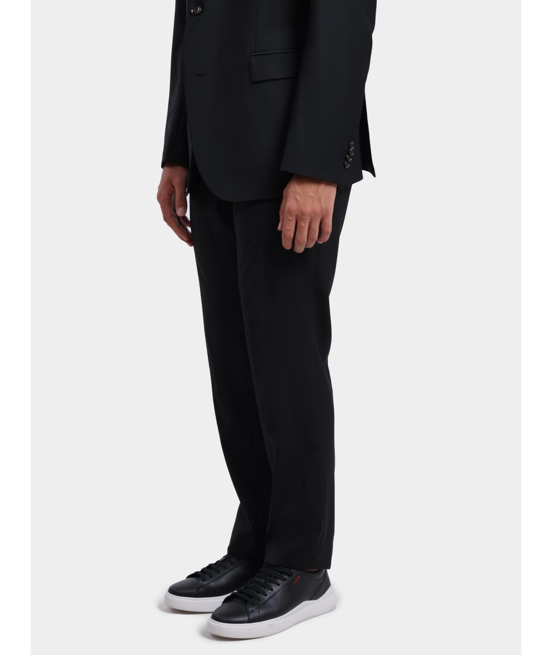 HUGO BOSS Черные повседневные брюки, фото 3