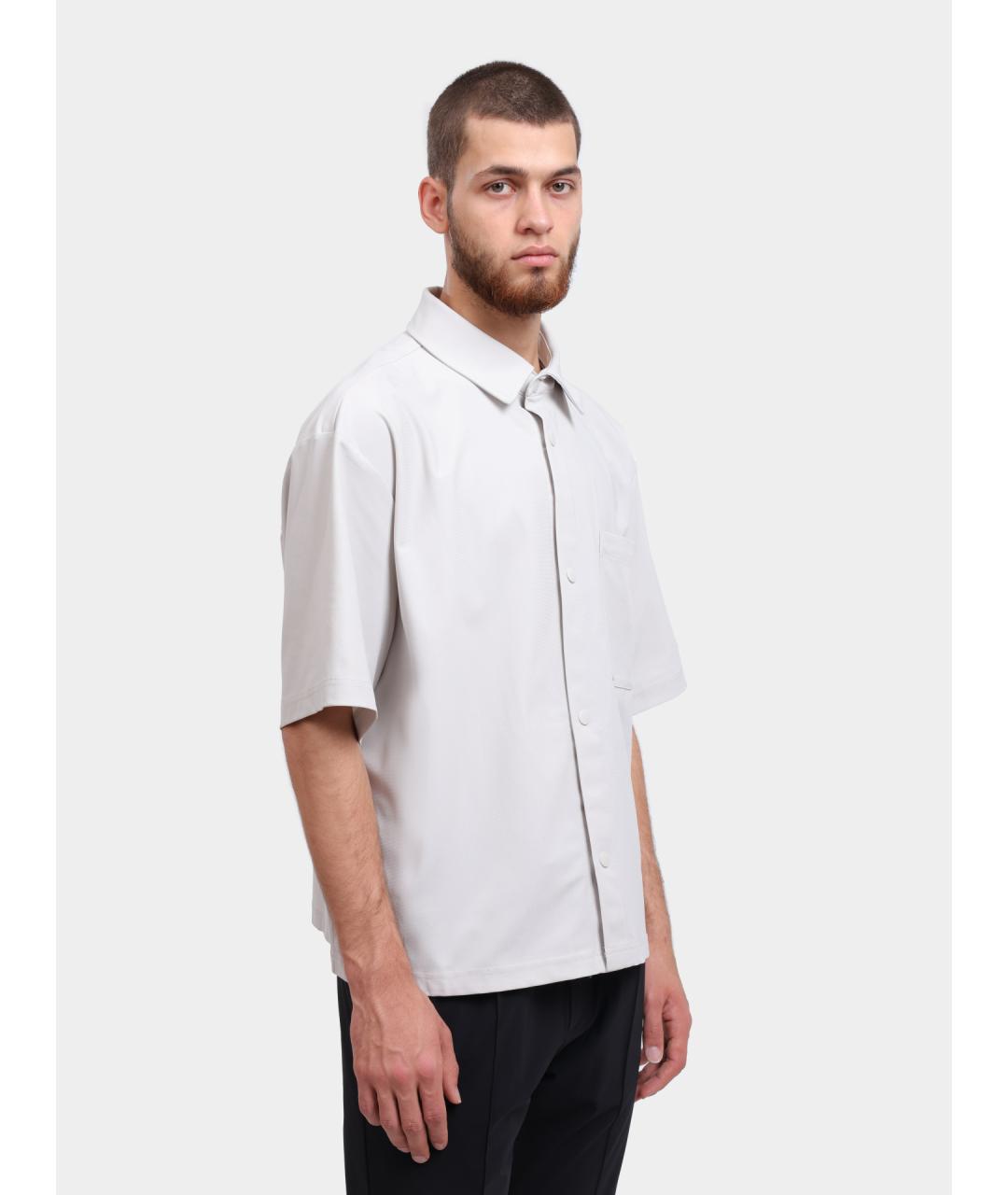 CALVIN KLEIN Серая кэжуал рубашка, фото 5