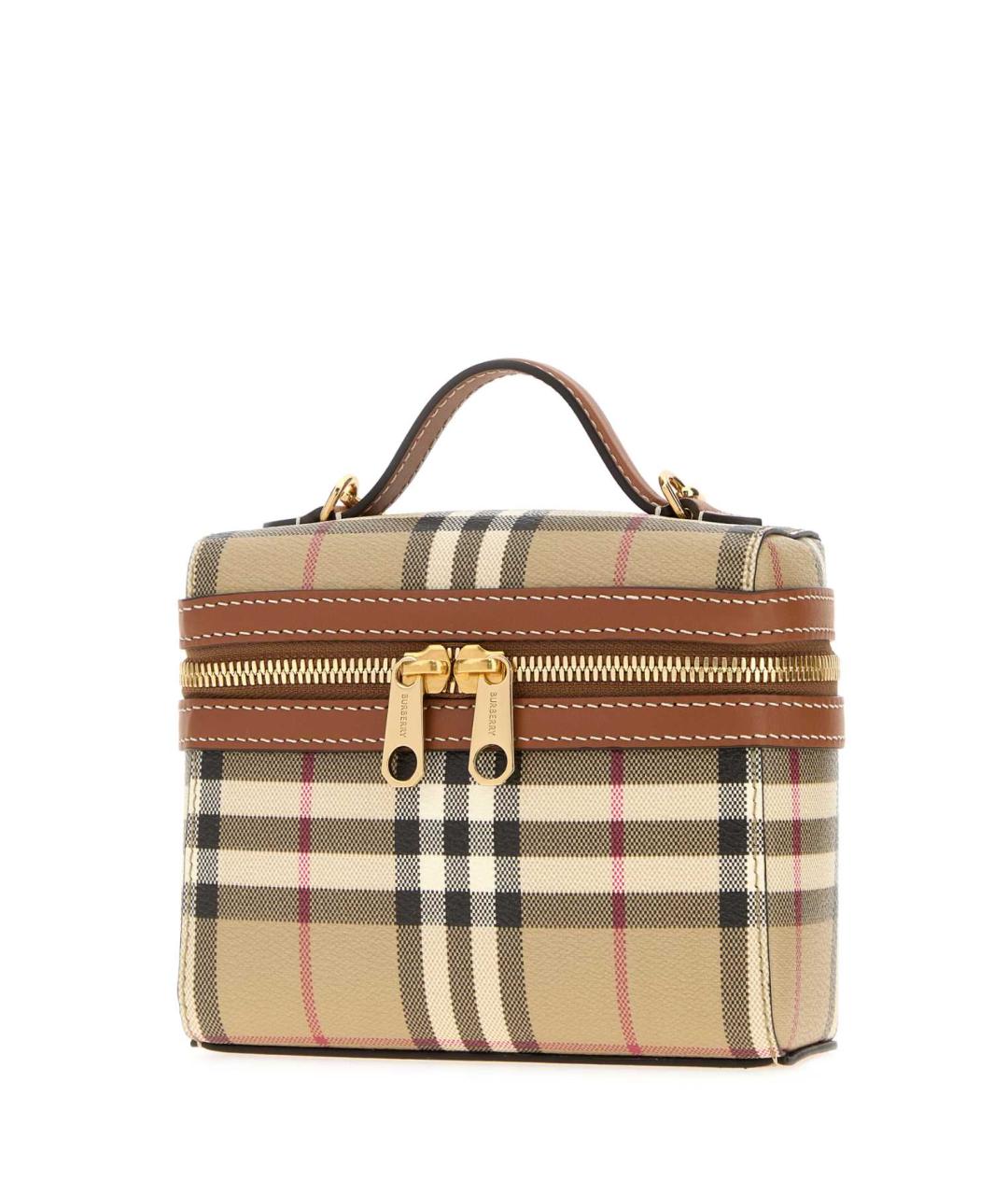 BURBERRY Мульти хлопковая сумка с короткими ручками, фото 2