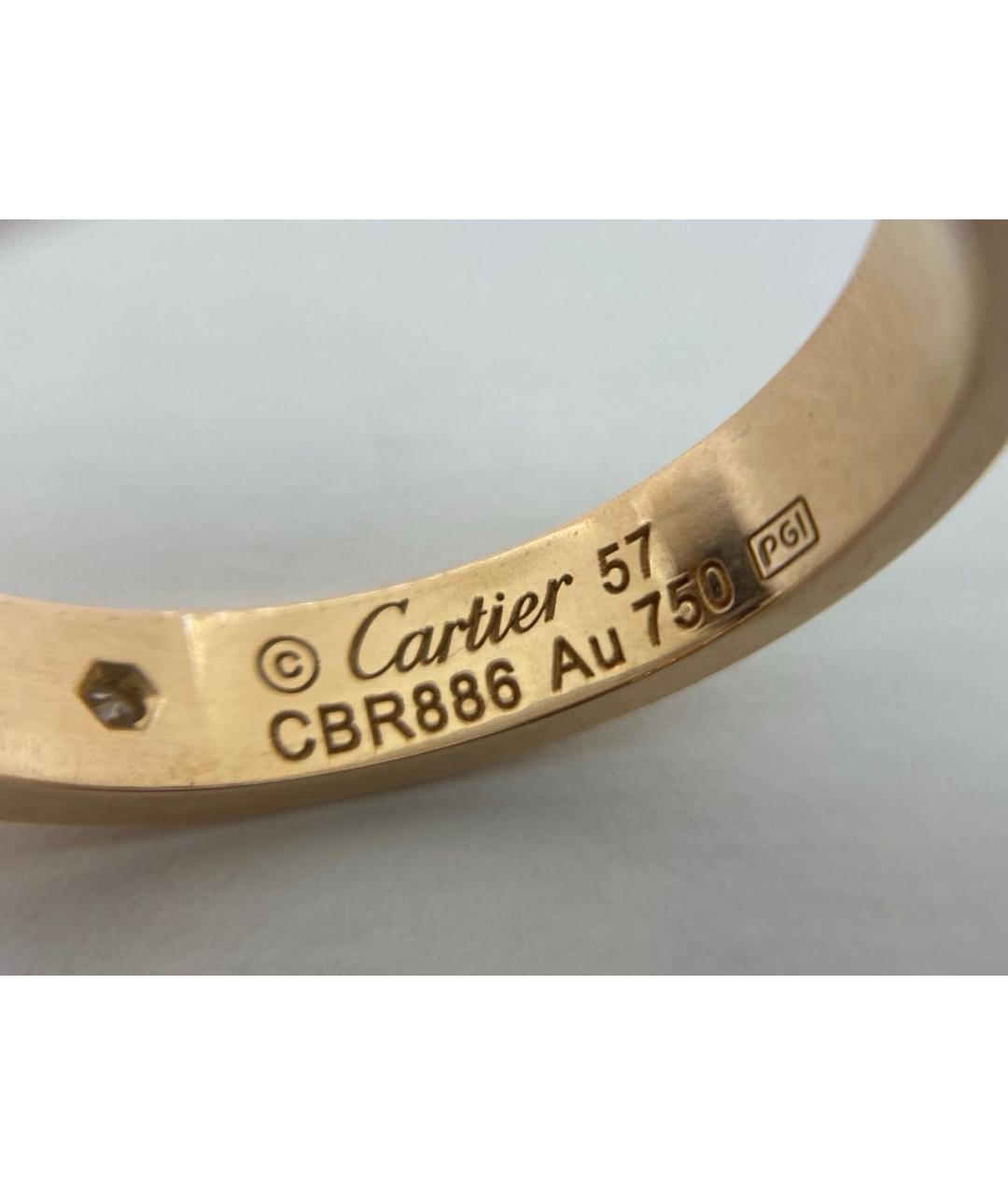 CARTIER Золотое кольцо из розового золота, фото 5