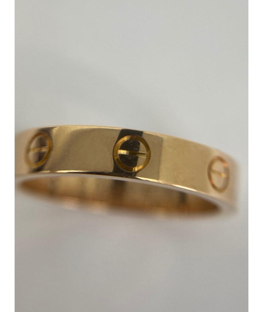 CARTIER Золотое кольцо из розового золота, фото 4