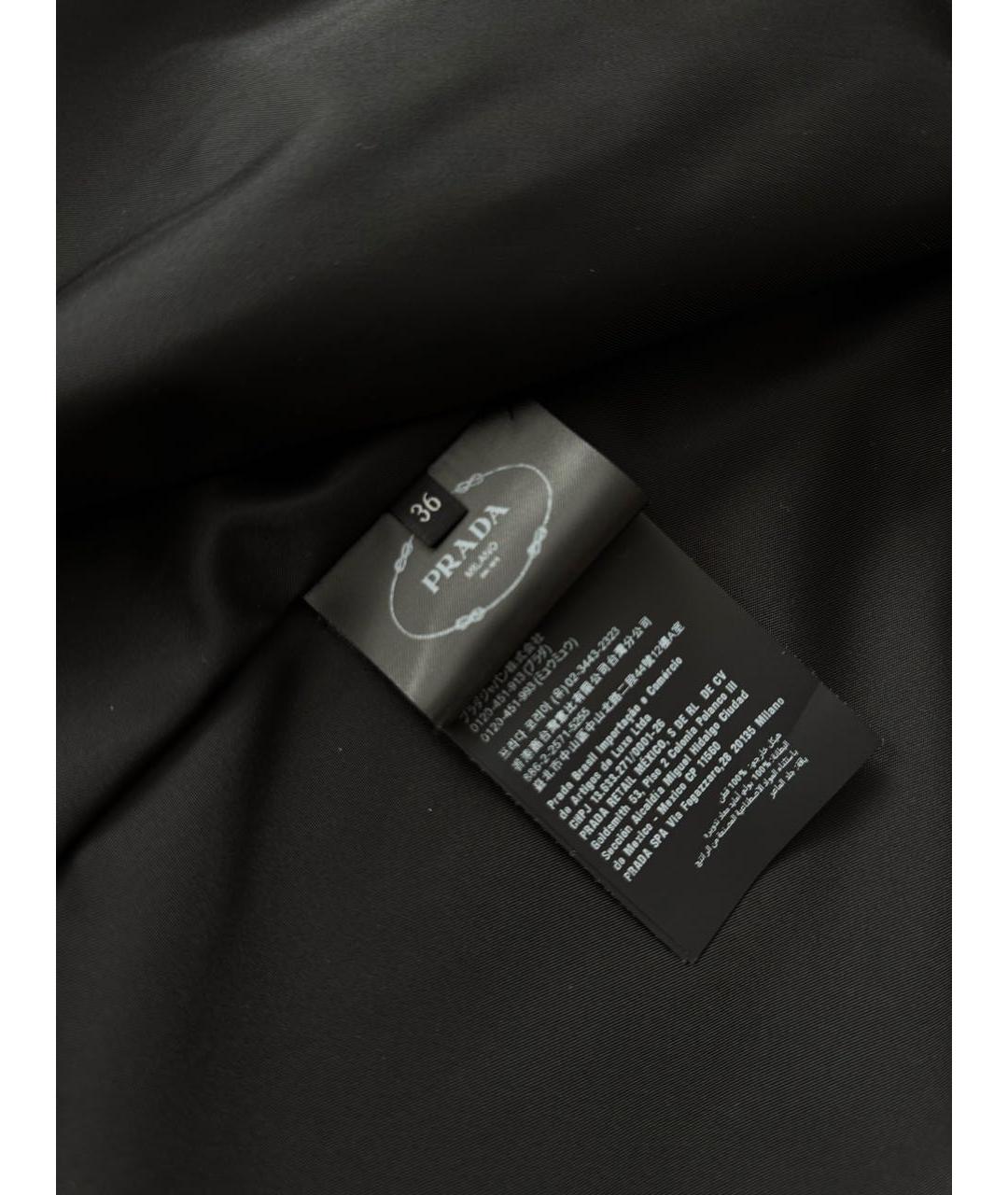 PRADA Темно-синяя куртка, фото 7