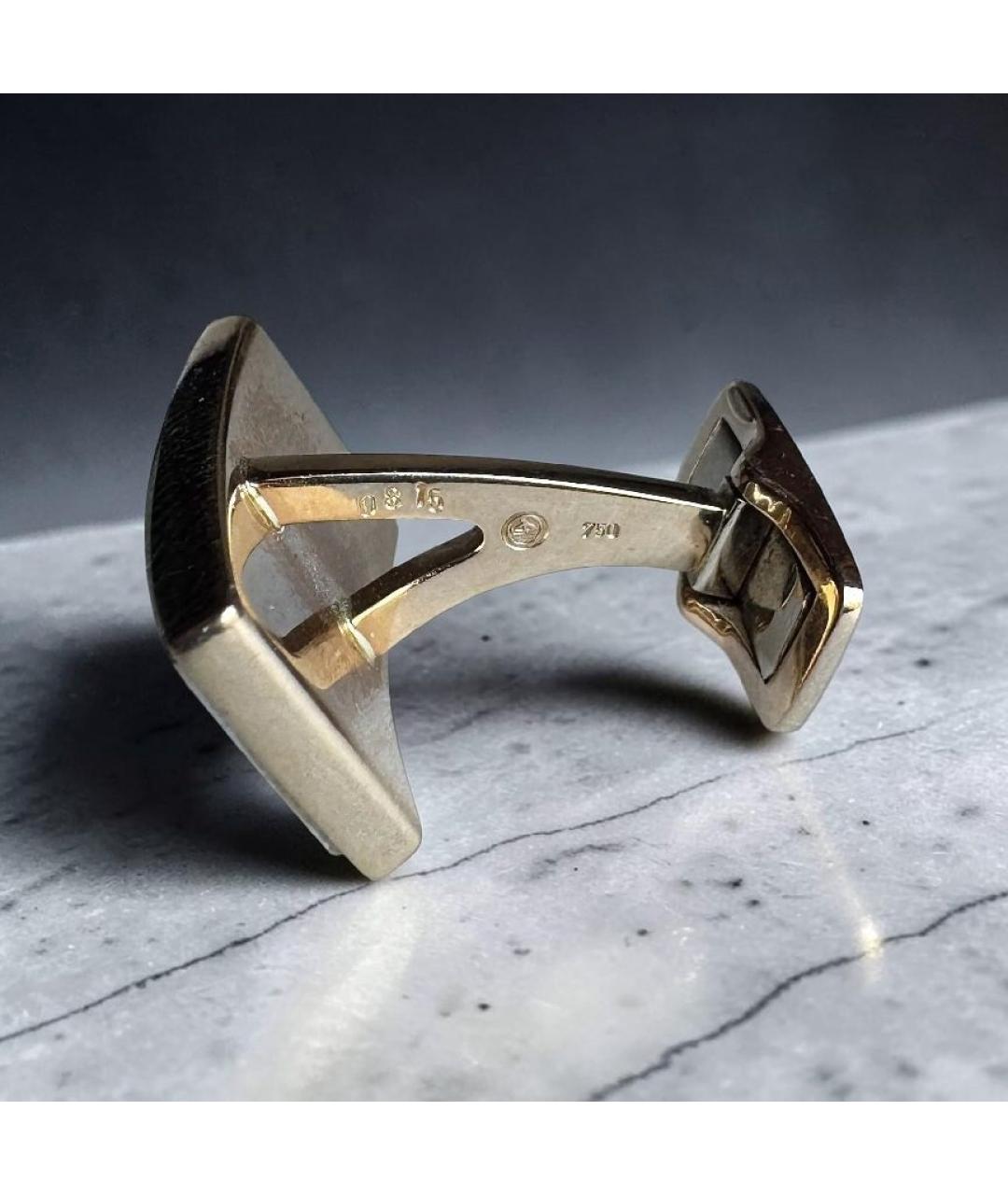 BAUME&MERCIER Золотые запонки из желтого золота, фото 5