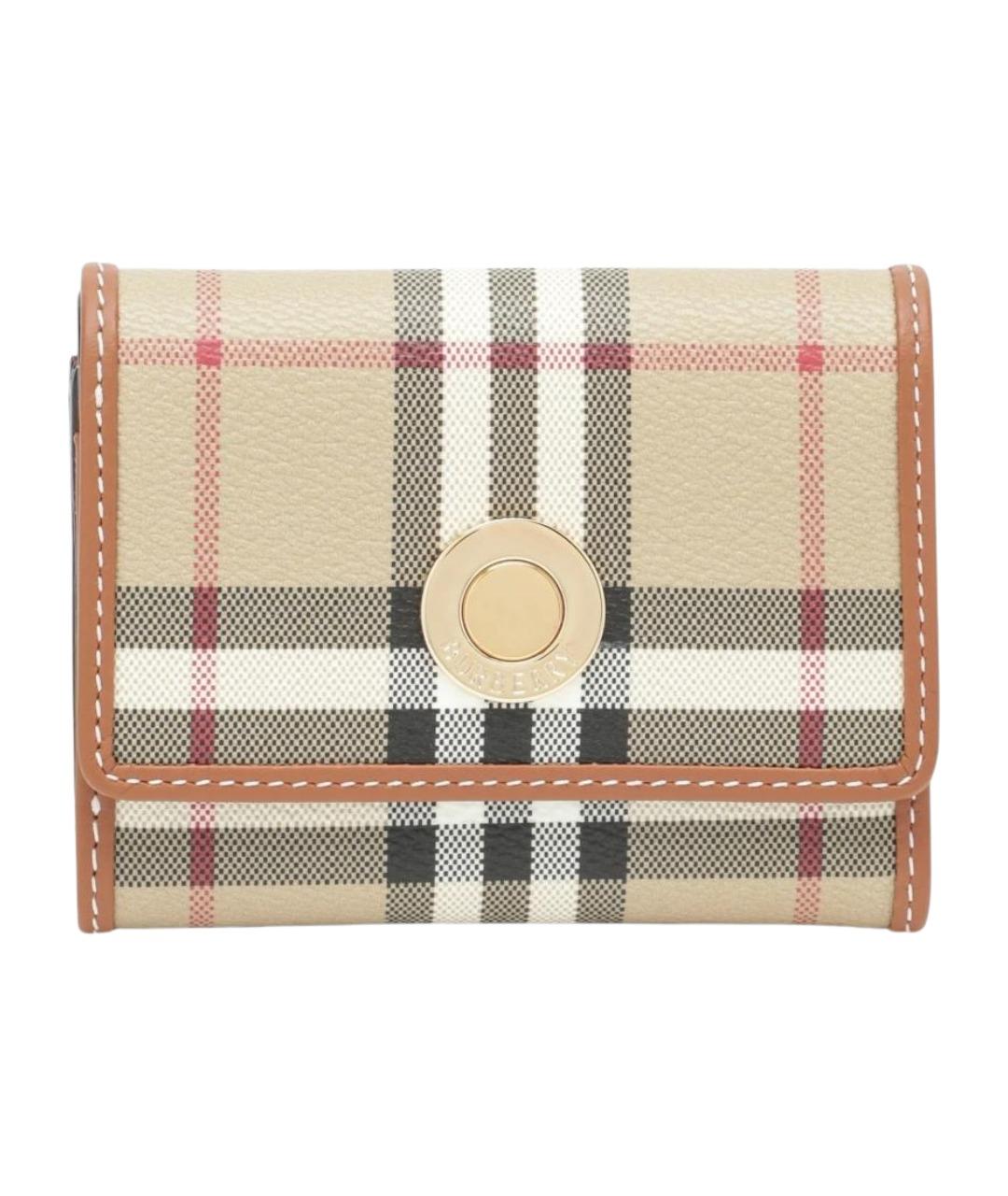 BURBERRY Бежевый кошелек, фото 1