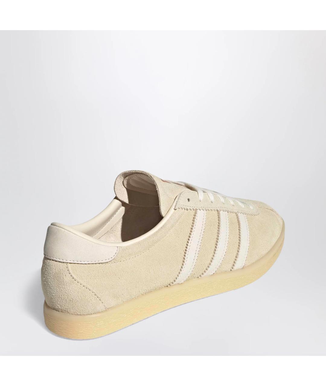 ADIDAS Бежевые замшевые кеды, фото 2