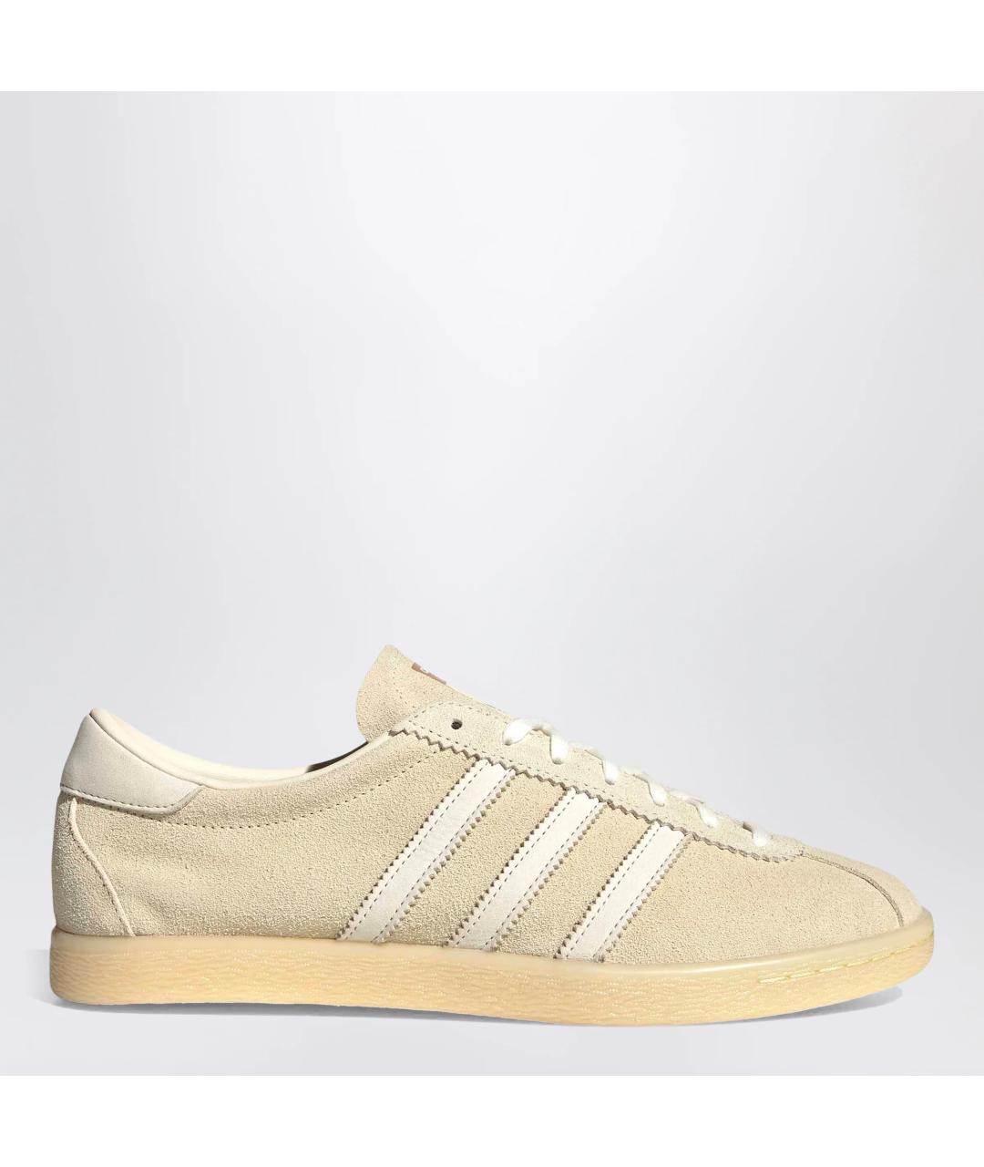 ADIDAS Бежевые замшевые кеды, фото 3