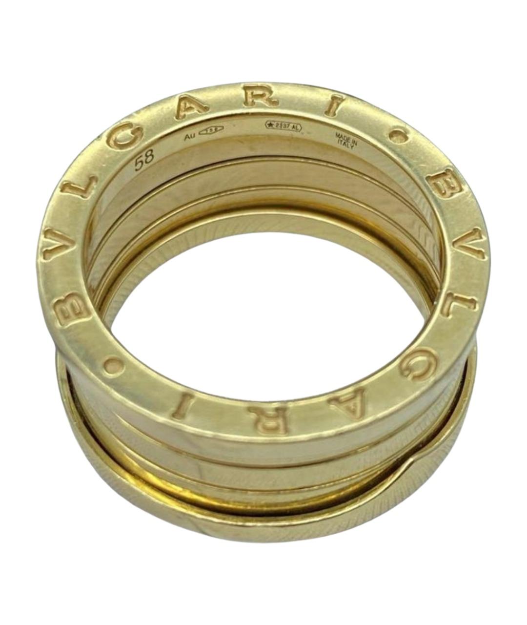 BVLGARI Золотое кольцо из желтого золота, фото 1