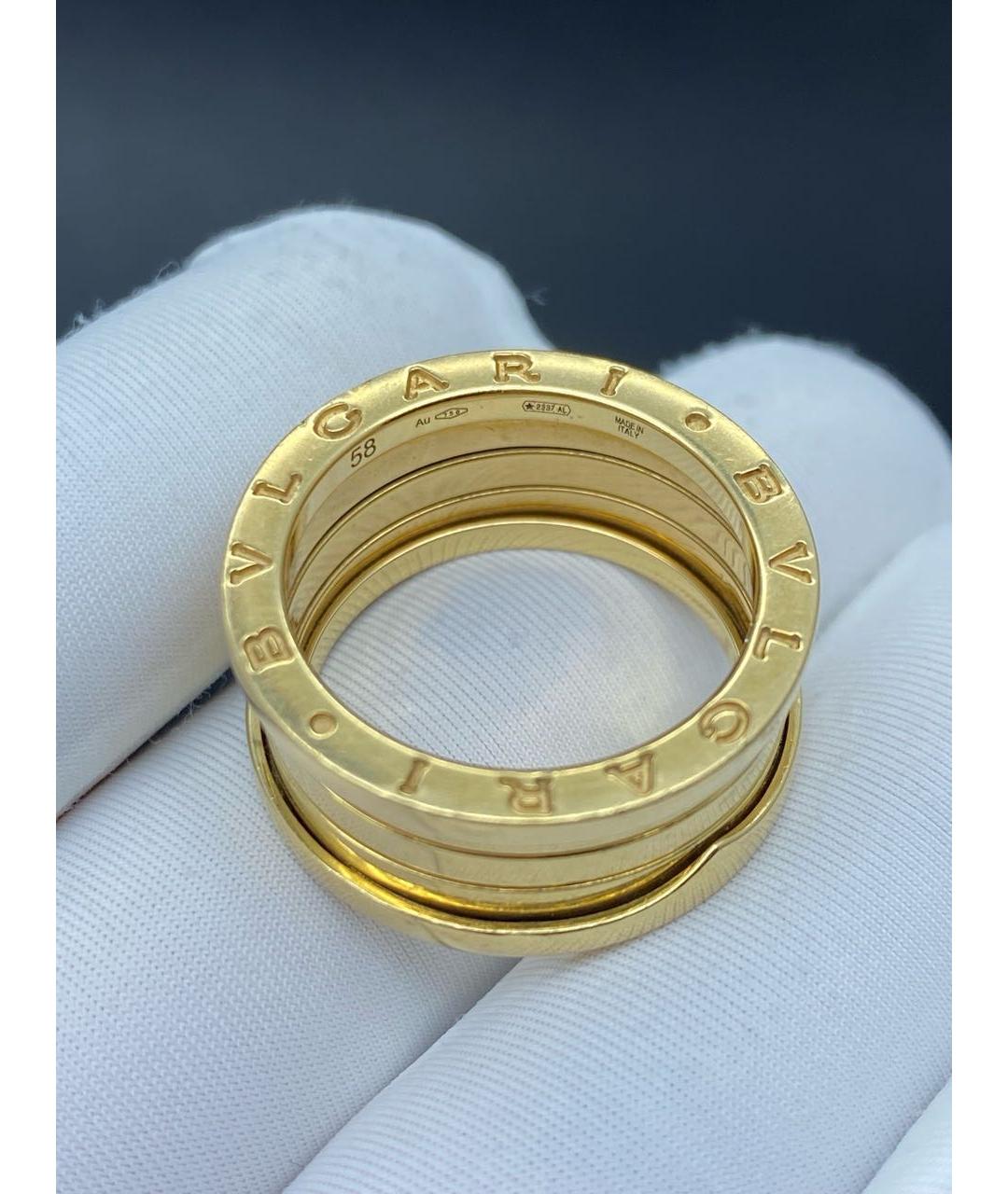 BVLGARI Золотое кольцо из желтого золота, фото 6
