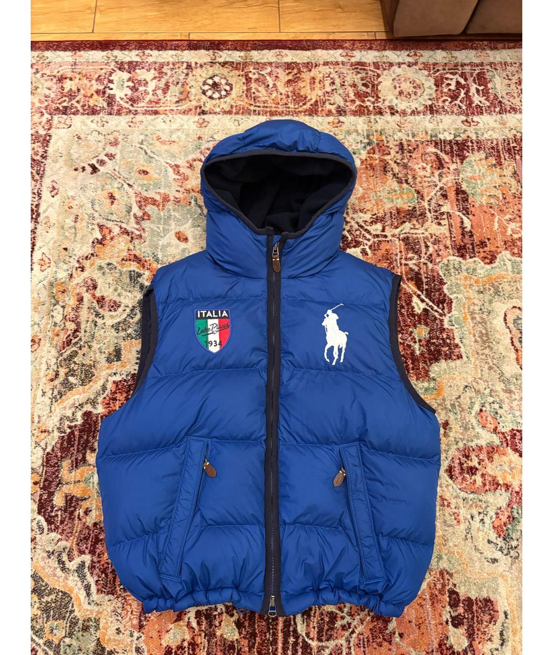 POLO RALPH LAUREN Синий жилет, фото 7