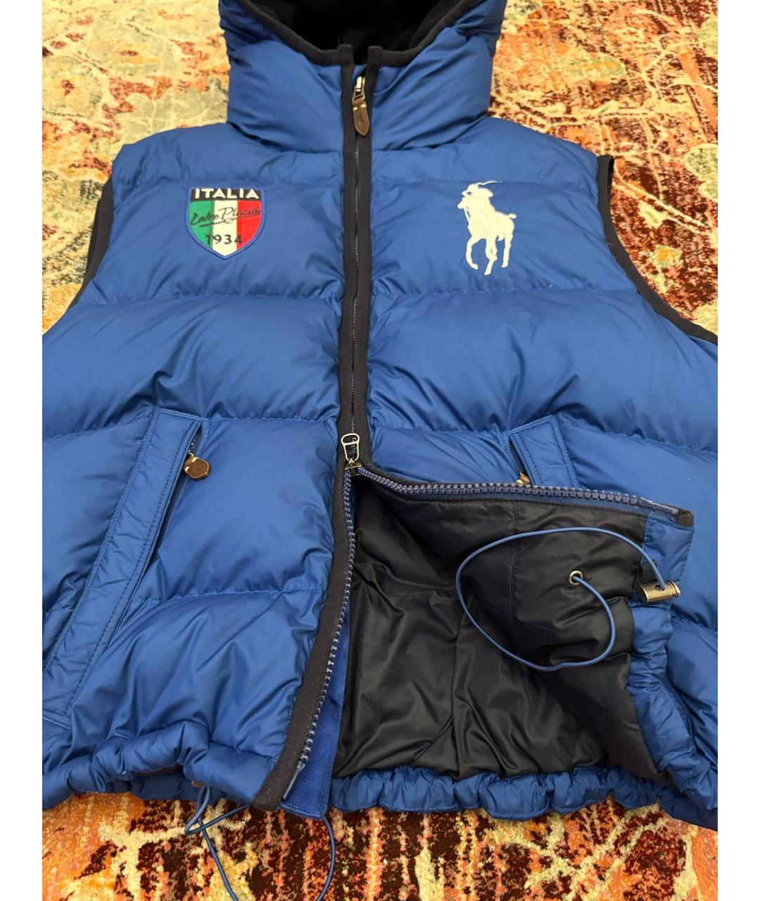 POLO RALPH LAUREN Синий жилет, фото 5