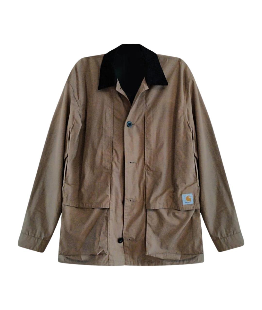 CARHARTT Коричневая хлопковая куртка, фото 1