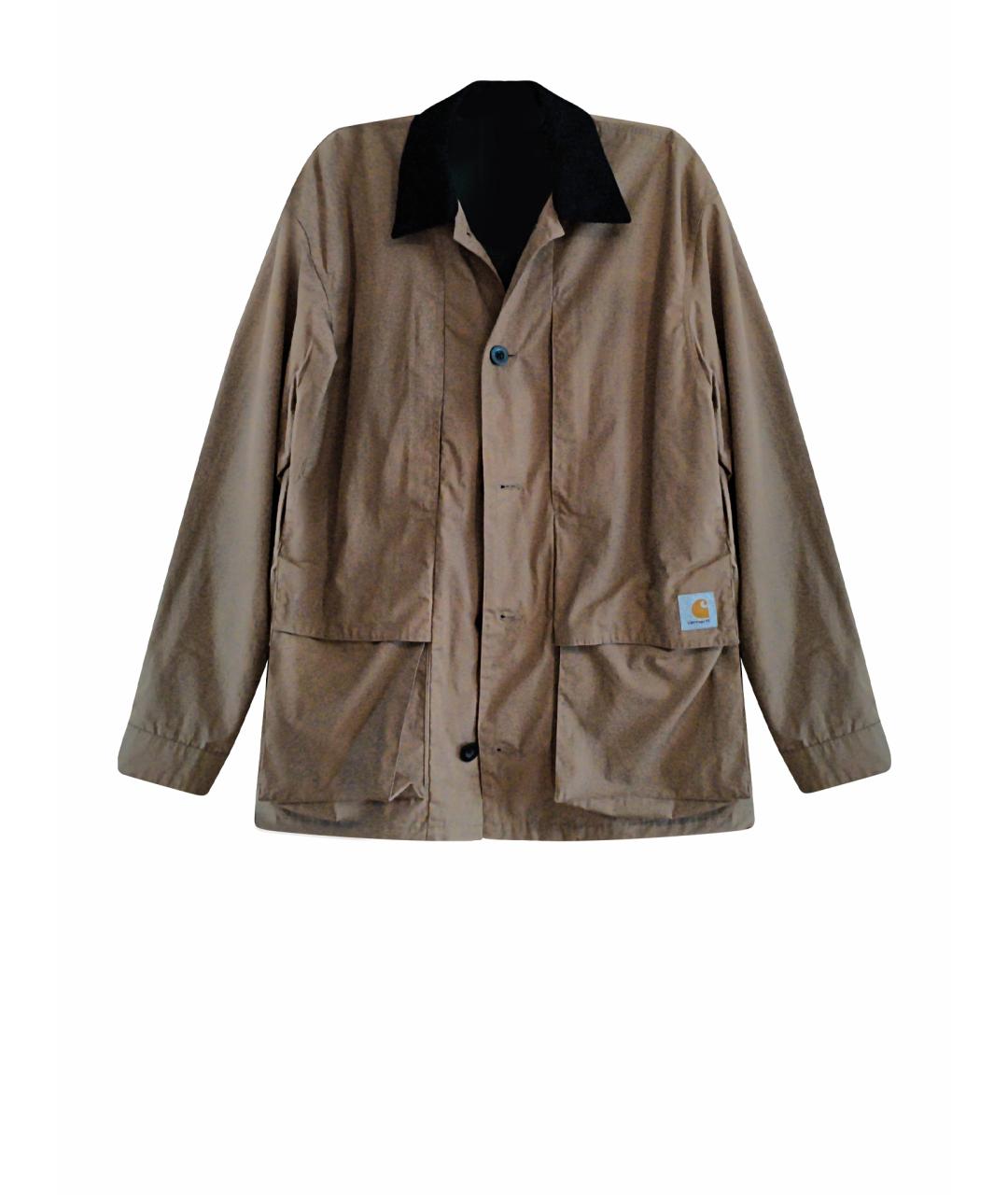 CARHARTT Коричневая хлопковая куртка, фото 5