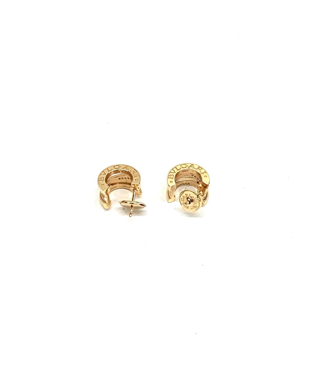 BVLGARI Золотые серьги из розового золота, фото 5