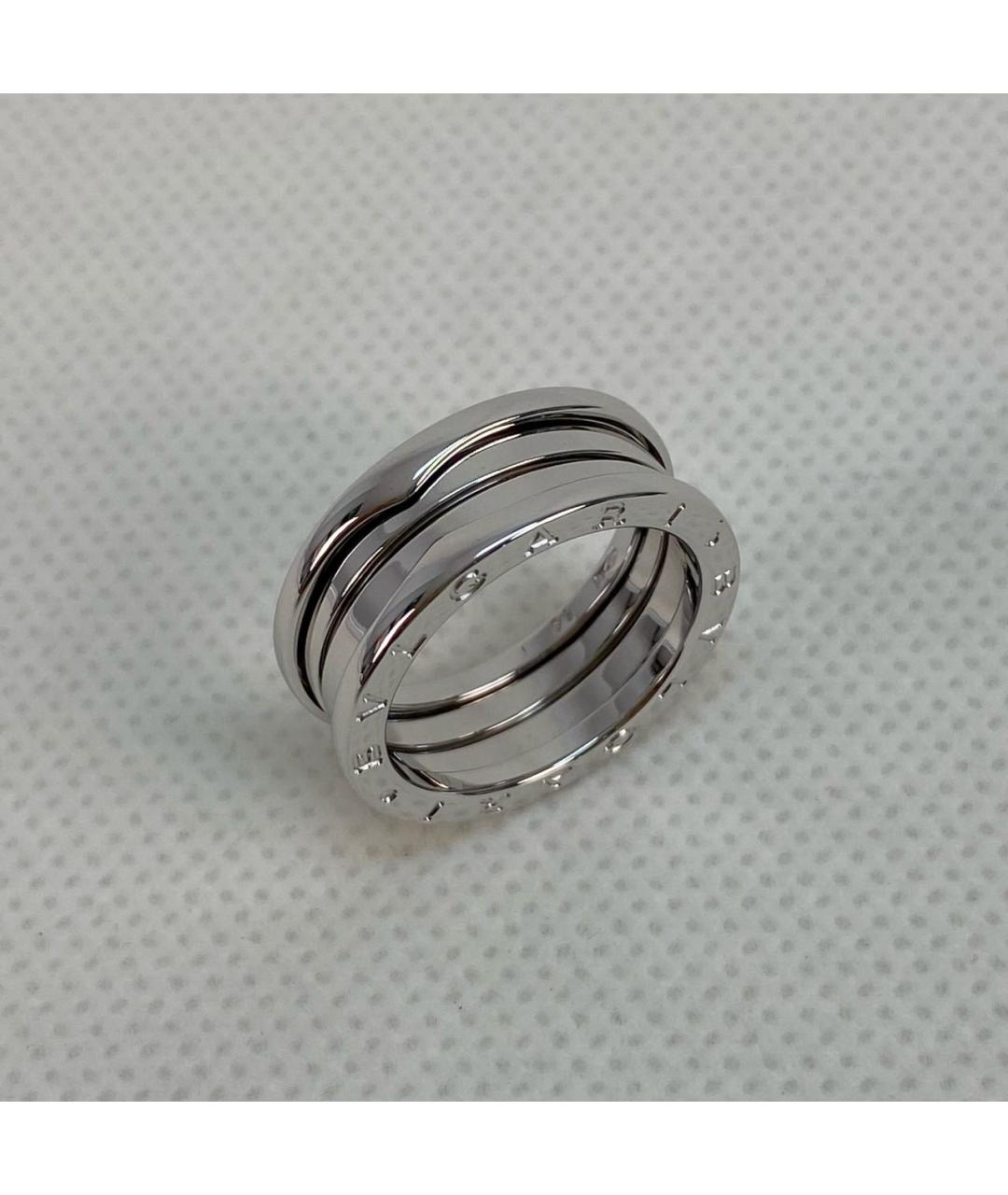 BVLGARI Серебряное кольцо из белого золота, фото 4