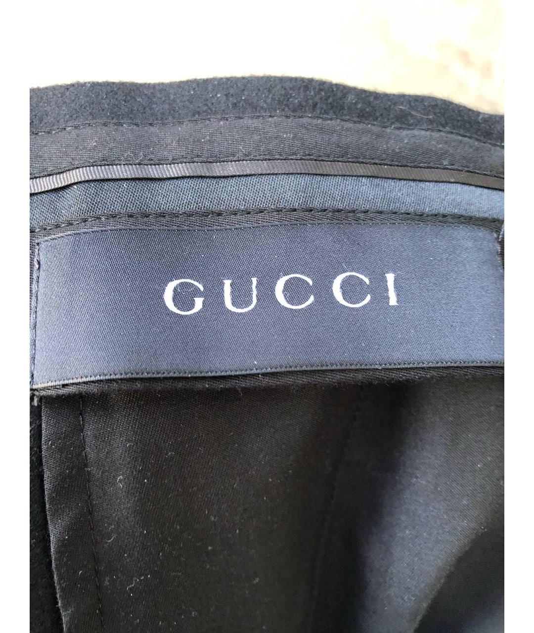 GUCCI Шерстяные классические брюки, фото 3