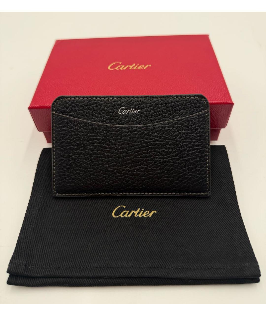 CARTIER Черный кардхолдер, фото 4