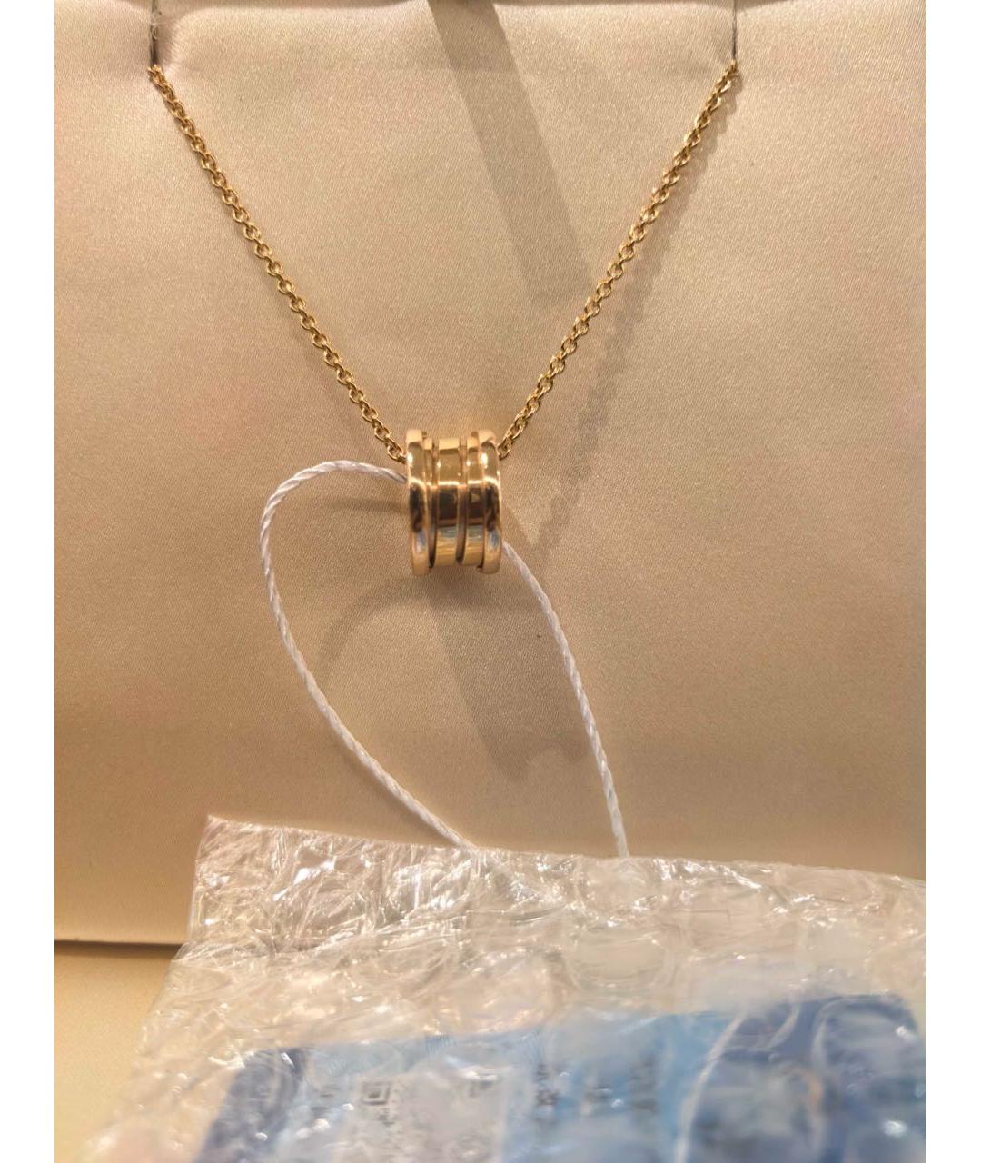 BVLGARI Золотое колье из розового золота, фото 5