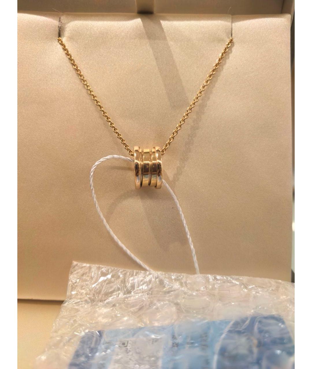 BVLGARI Золотое колье из розового золота, фото 6