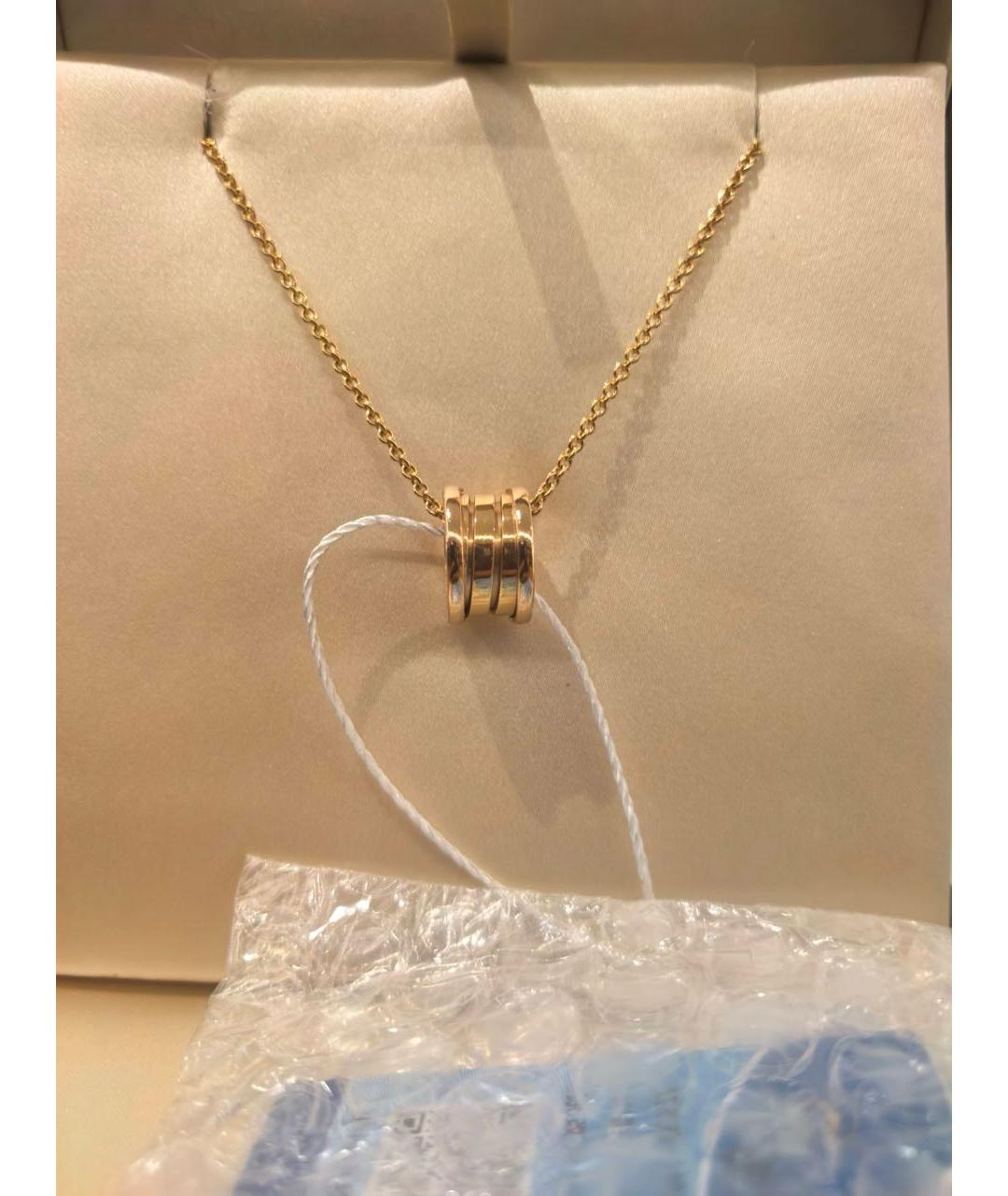 BVLGARI Золотое колье из розового золота, фото 4