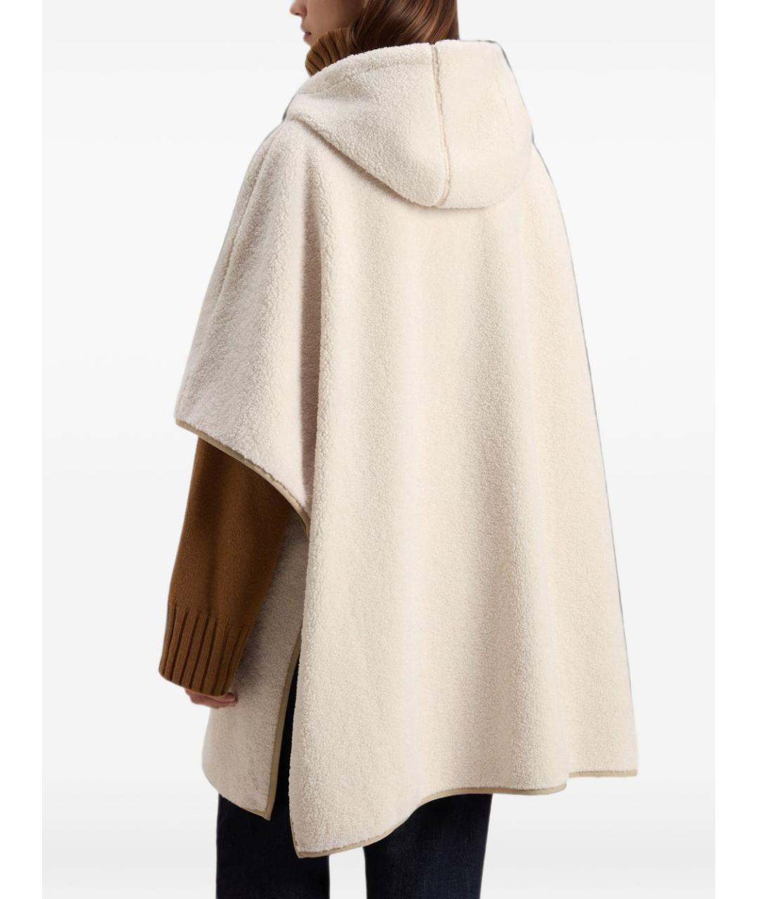 WOOLRICH Бежевое полиэстеровое пальто, фото 5