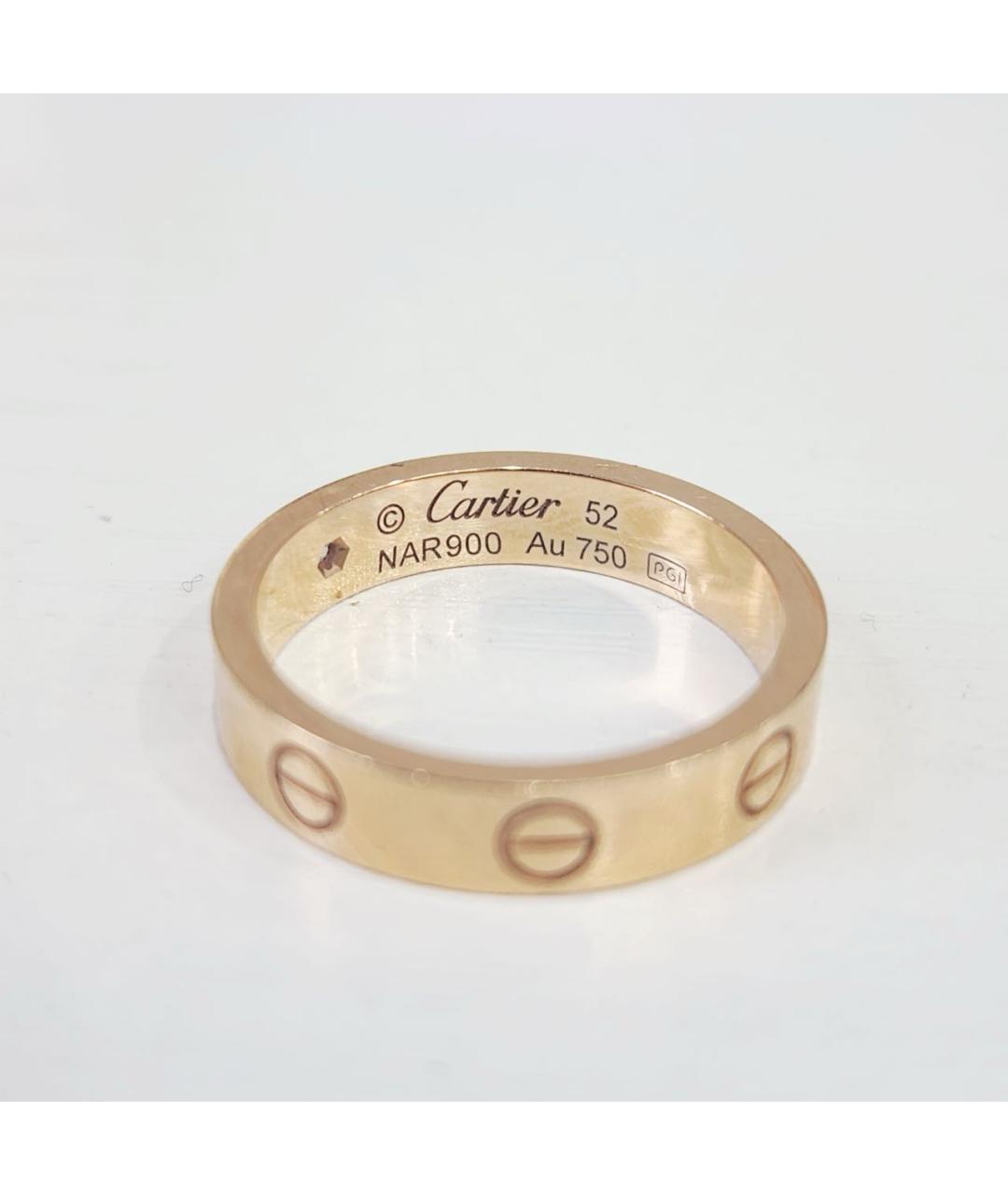 CARTIER Золотое кольцо из розового золота, фото 2