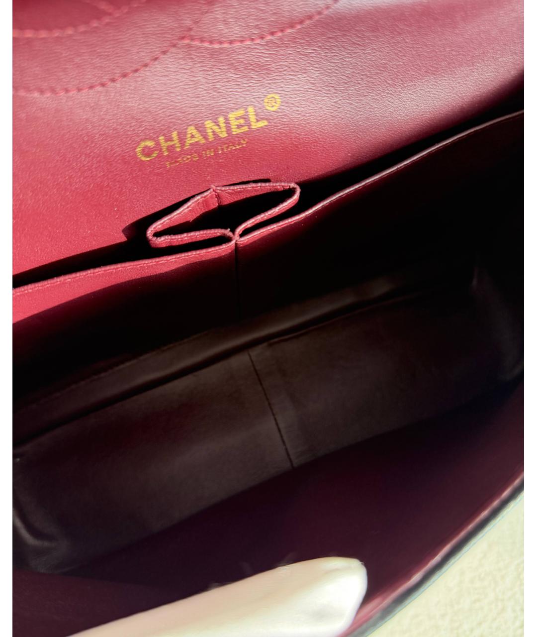 CHANEL Черная кожаная сумка на плечо, фото 8