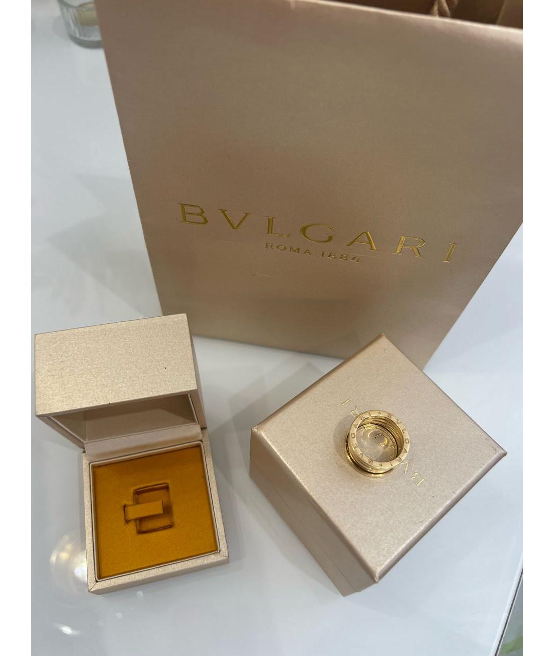 BVLGARI Золотое кольцо из желтого золота, фото 4