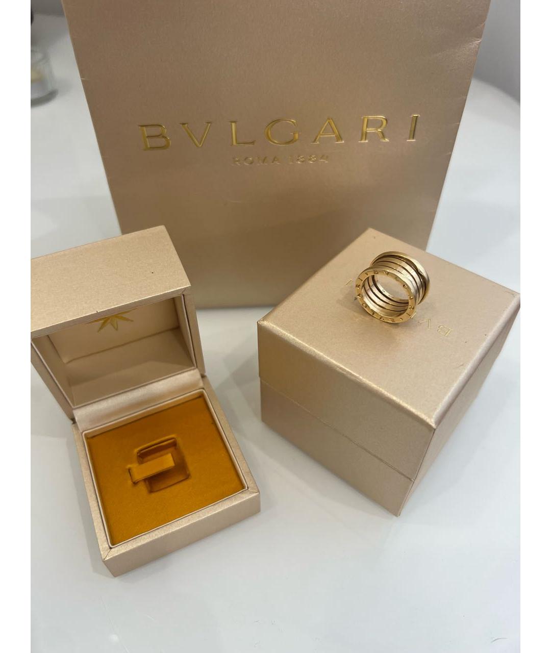 BVLGARI Золотое кольцо из желтого золота, фото 5