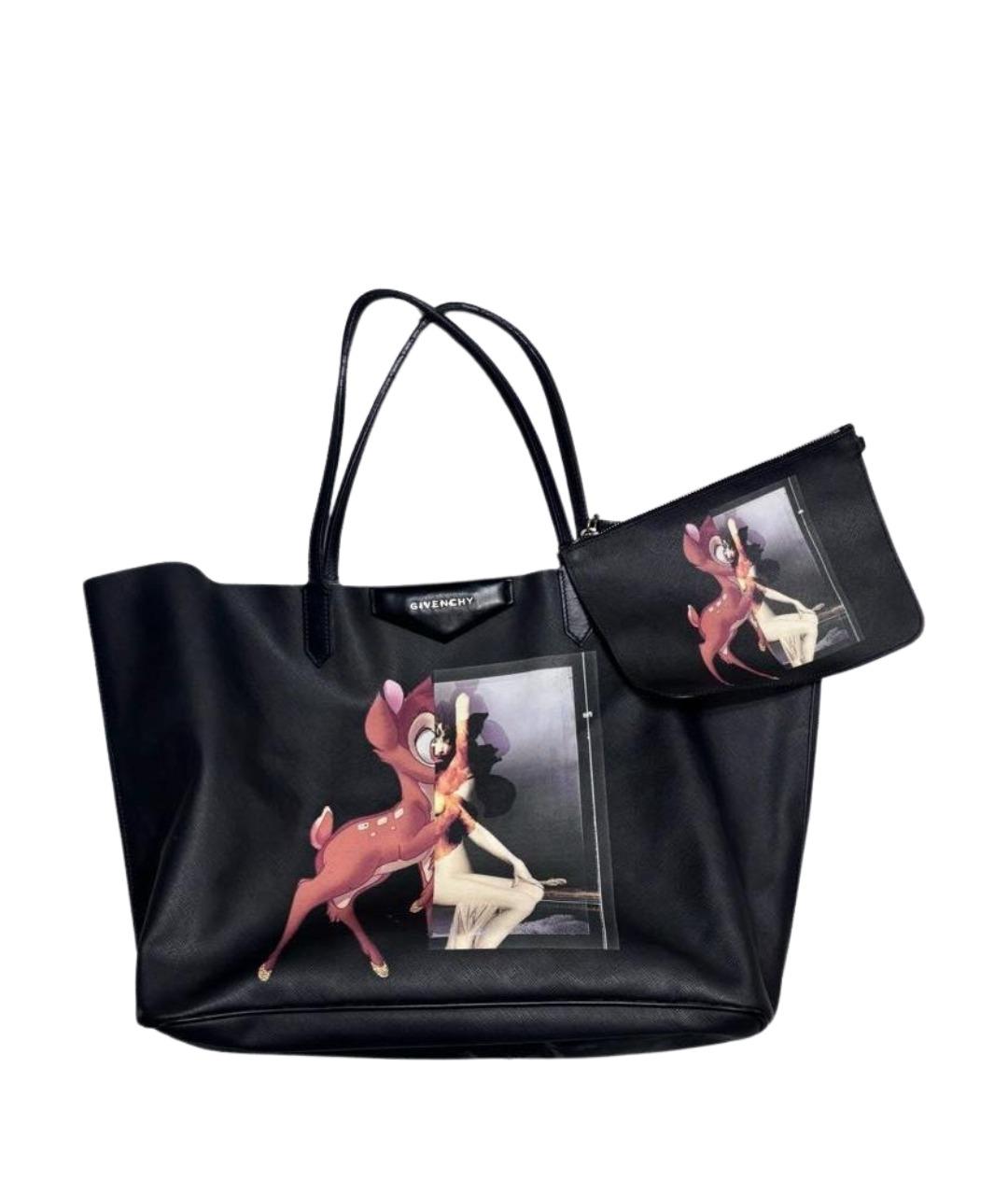 GIVENCHY Черная сумка тоут, фото 1