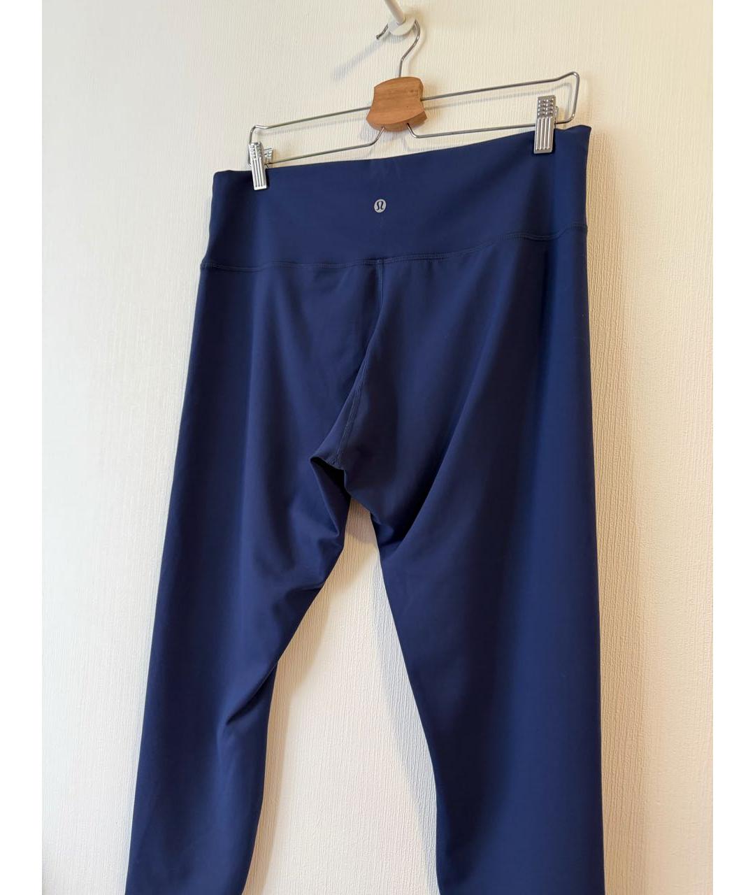 Lululemon Синие нейлоновые спортивные брюки и шорты, фото 8