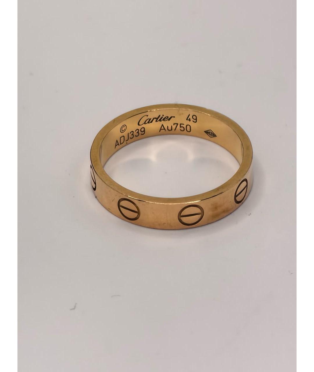 CARTIER Золотое кольцо из розового золота, фото 2