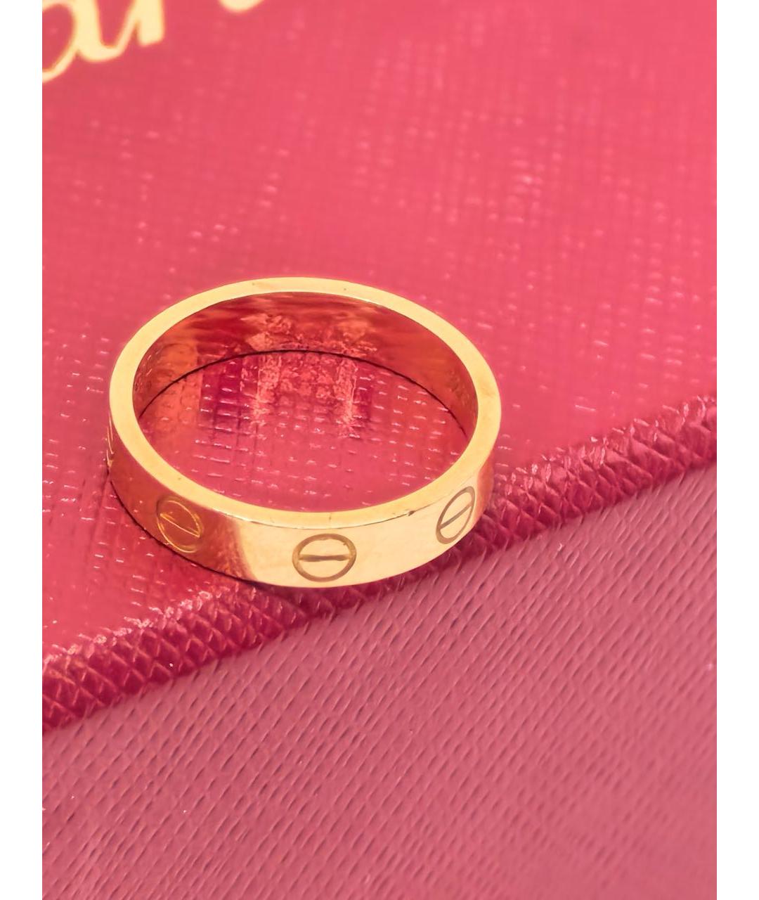 CARTIER Золотое кольцо из розового золота, фото 3
