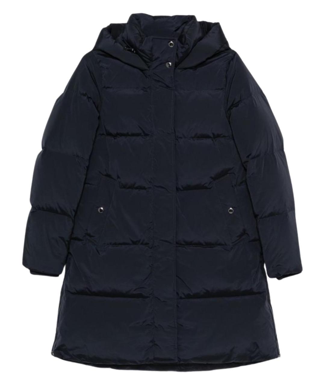 WOOLRICH Синее полиамидовое пальто, фото 1