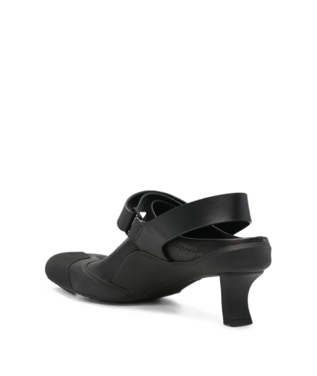 LOEWE Черные кожаные туфли, фото 3