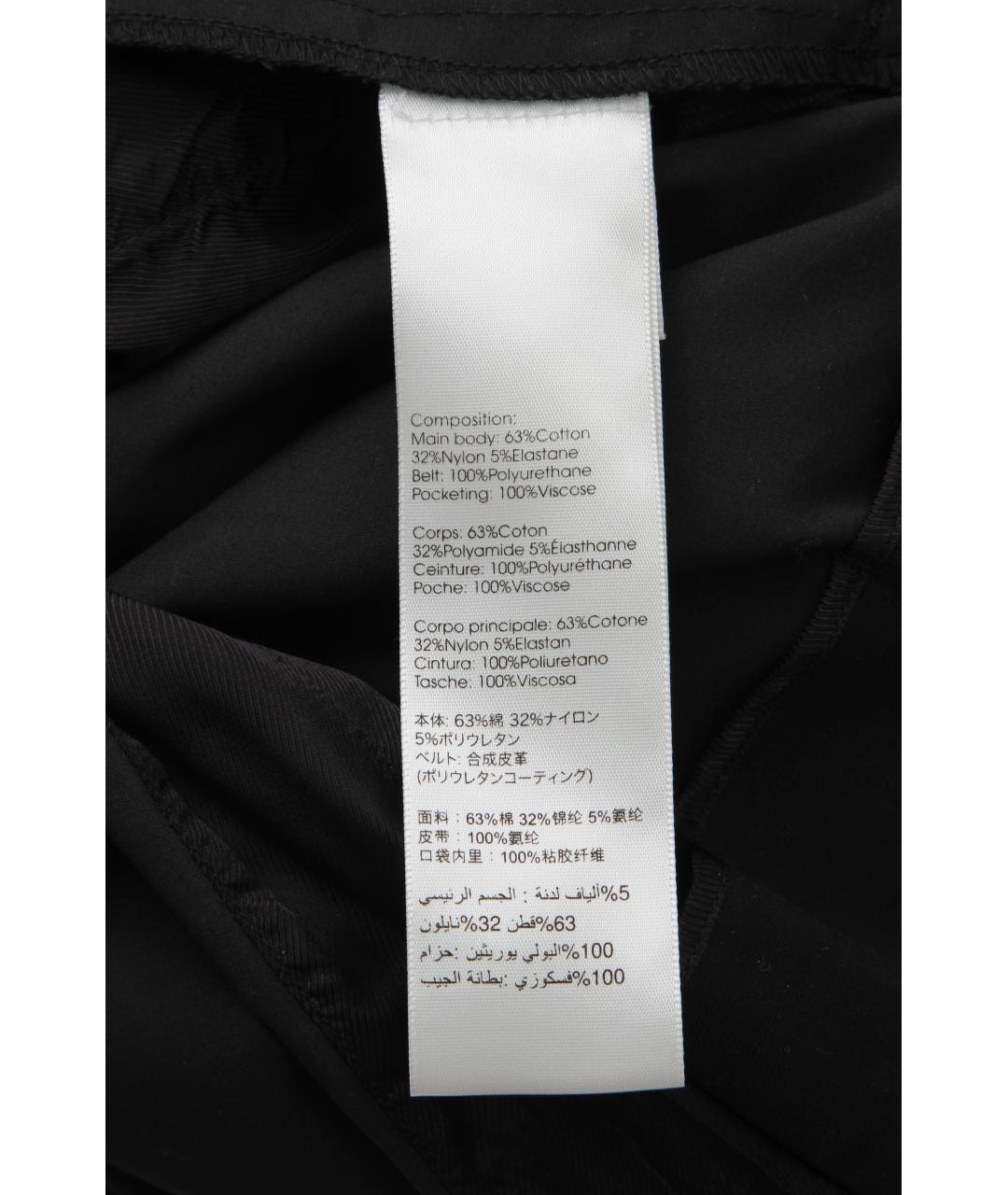 3.1 PHILLIP LIM Черные хлопковые брюки широкие, фото 4