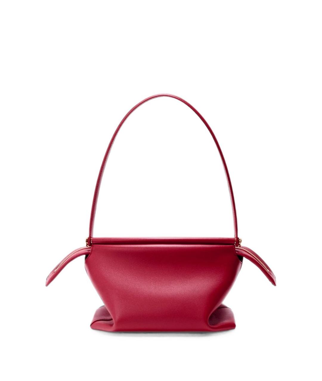 LOEWE Красная кожаная сумка тоут, фото 4
