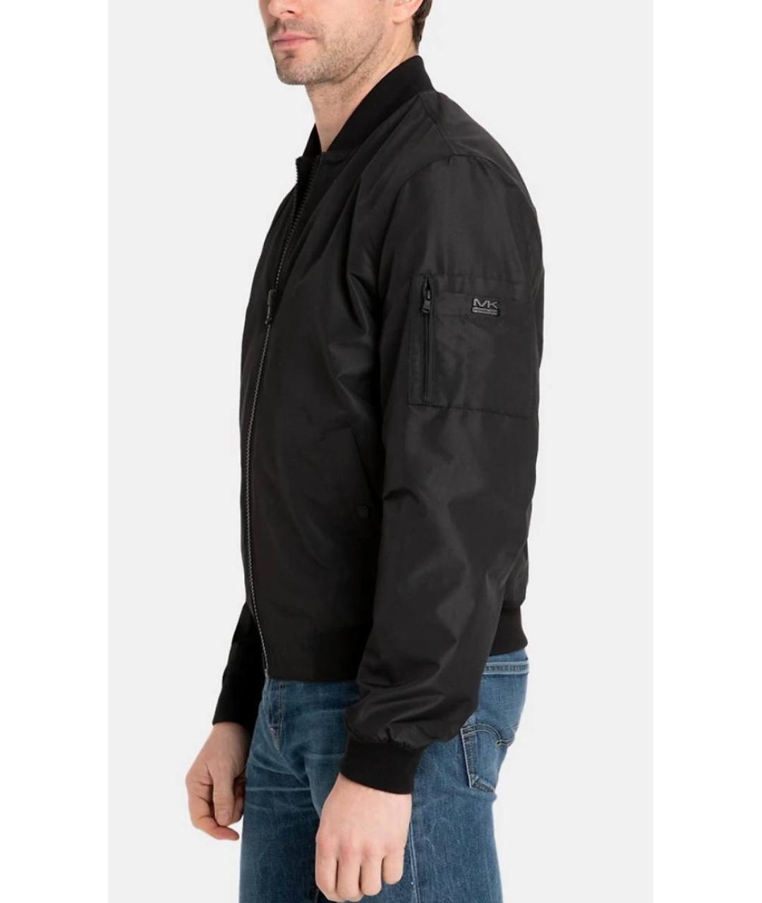 MICHAEL KORS Черная полиэстеровая куртка, фото 9