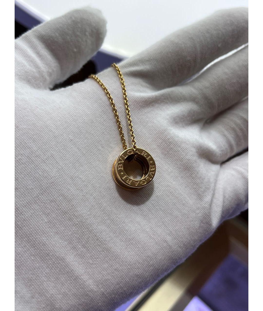 BVLGARI Золотое колье из розового золота, фото 2