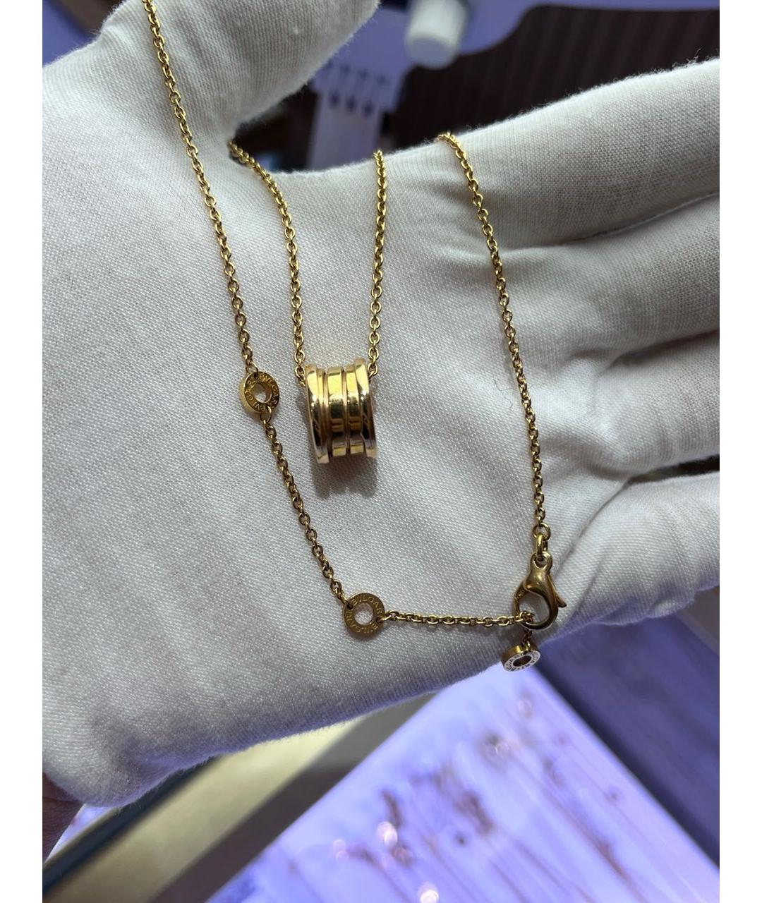 BVLGARI Золотое колье из розового золота, фото 4