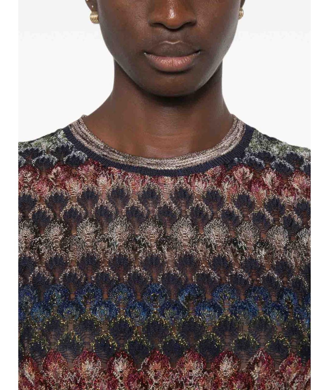 MISSONI Мульти вискозный джемпер / свитер, фото 2