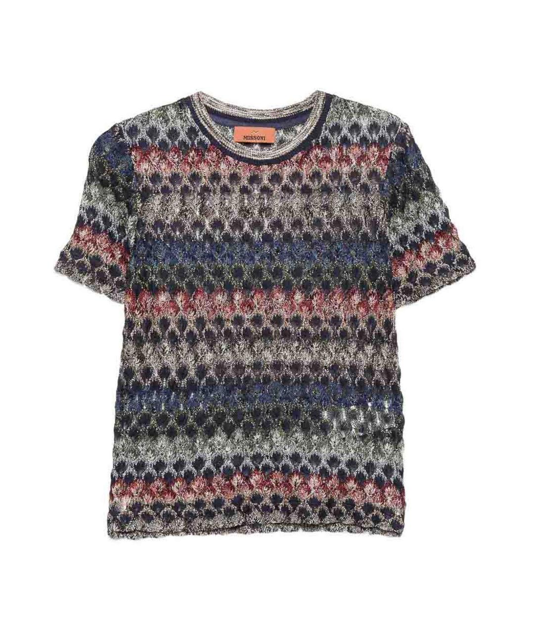 MISSONI Мульти вискозный джемпер / свитер, фото 1