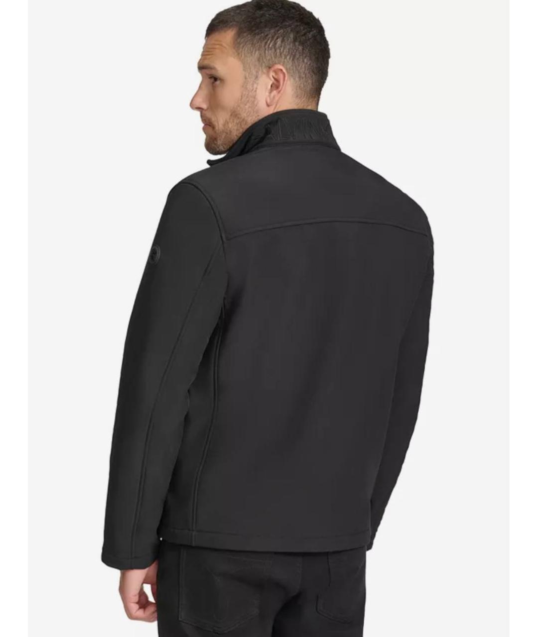 CALVIN KLEIN Черная полиэстеровая куртка, фото 9