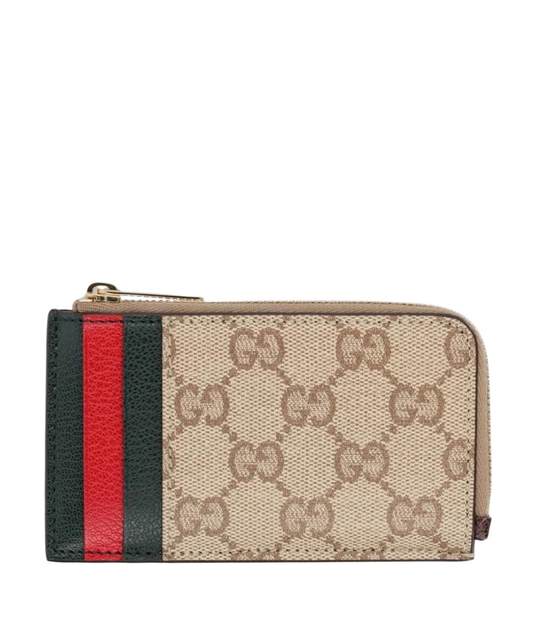GUCCI Бежевый кошелек, фото 3