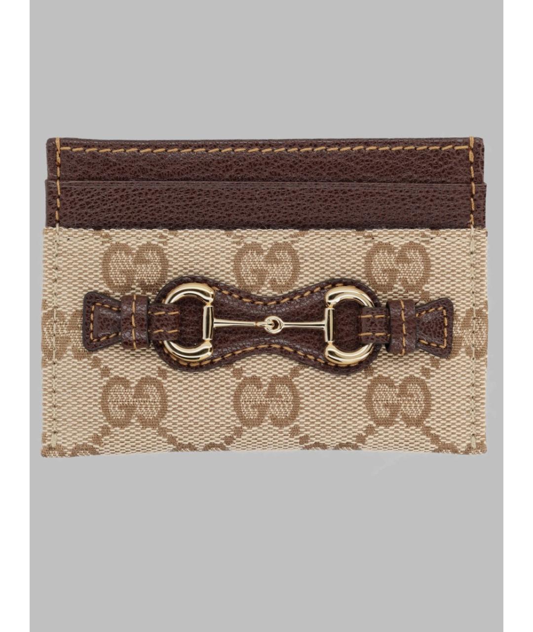 GUCCI Бежевый кардхолдер, фото 3
